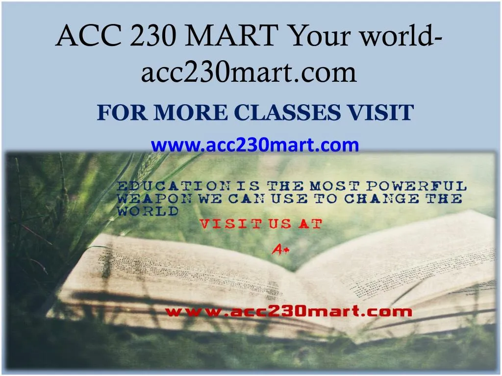 acc 230 mart your world acc230mart com