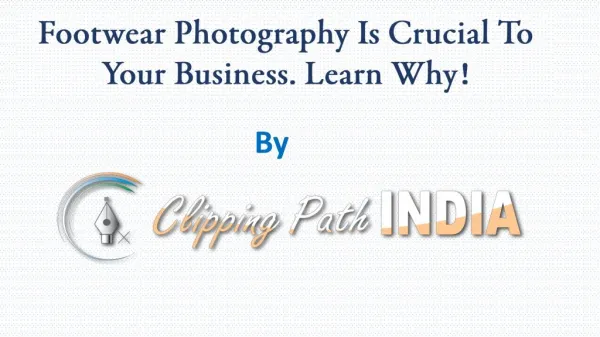 Footwear Photography Importance For Business