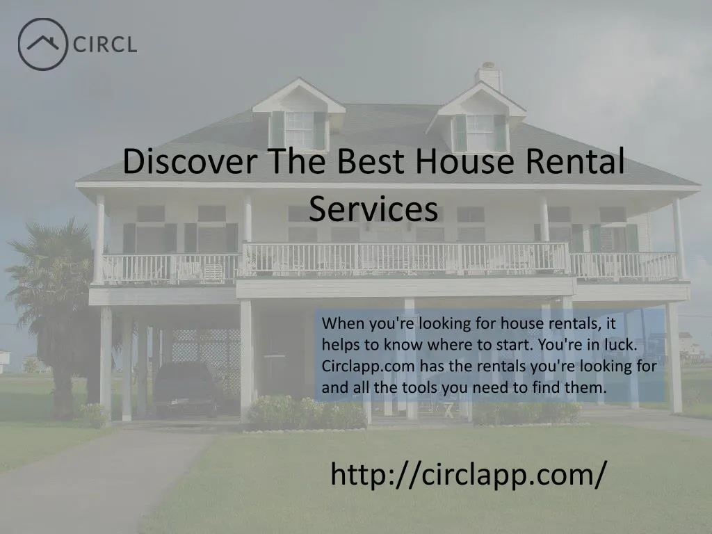 discover the best house rental services