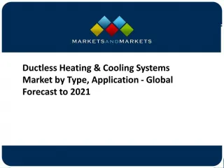 Ductless Heating & Cooling Systems Market - Global Forecast to 2021 - slide 1