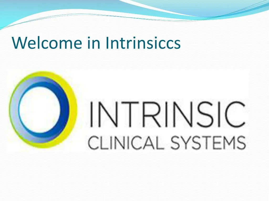 welcome in intrinsiccs