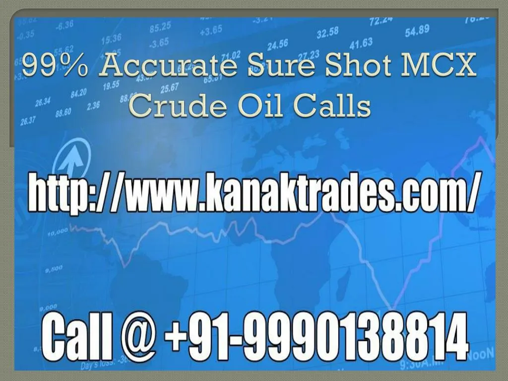 99 accurate sure shot mcx crude oil calls