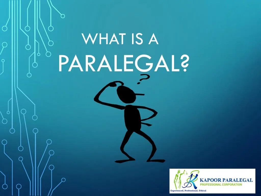 what is a paralegal