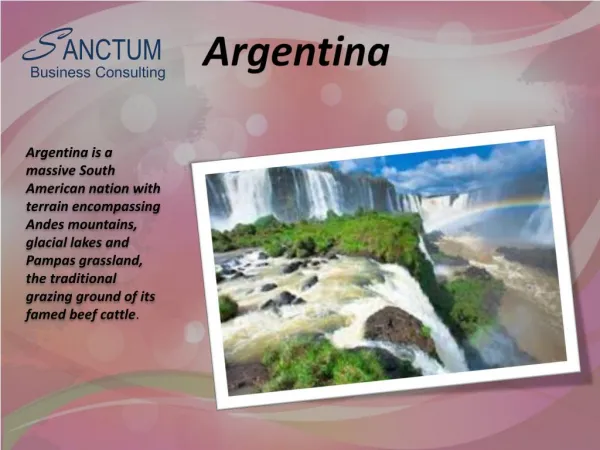 Apply for Argentina Tourist or Visit Visa
