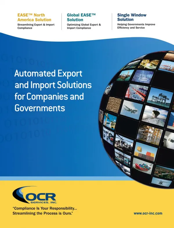 OCR Services Brochure