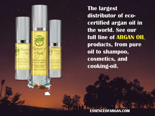 Essence of Argan Oil