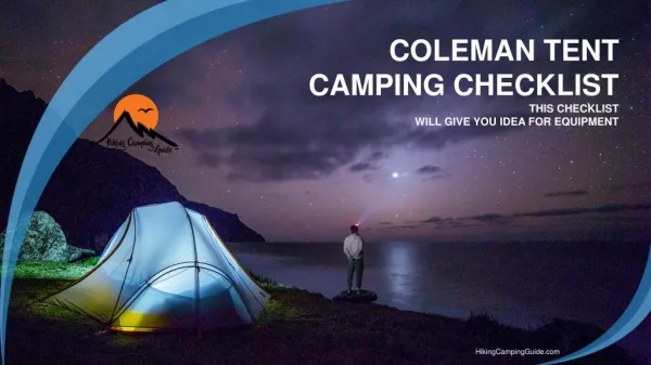 The Mother of All Camping Checklist