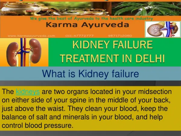 Kidney-Faiure treatment-in-delhi