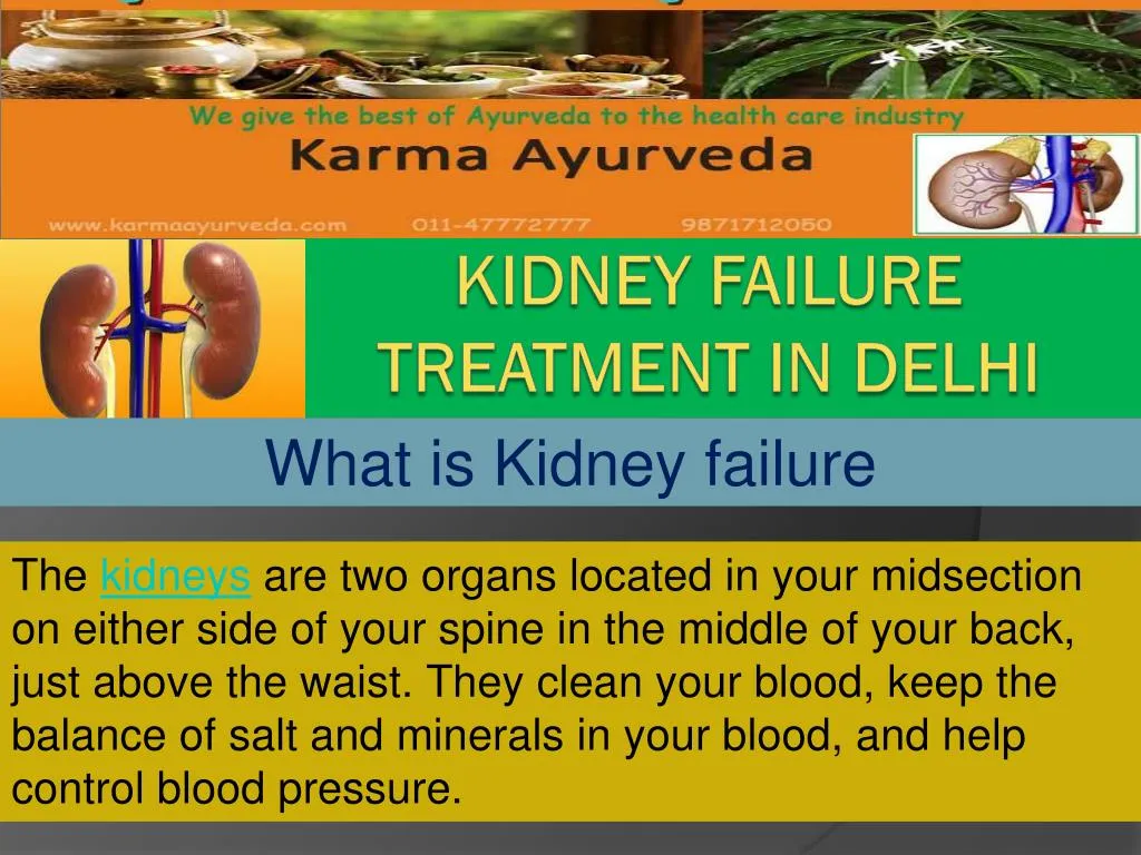 kidney failure treatment in delhi