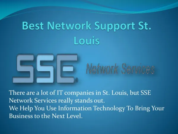 IT Services St. Louis