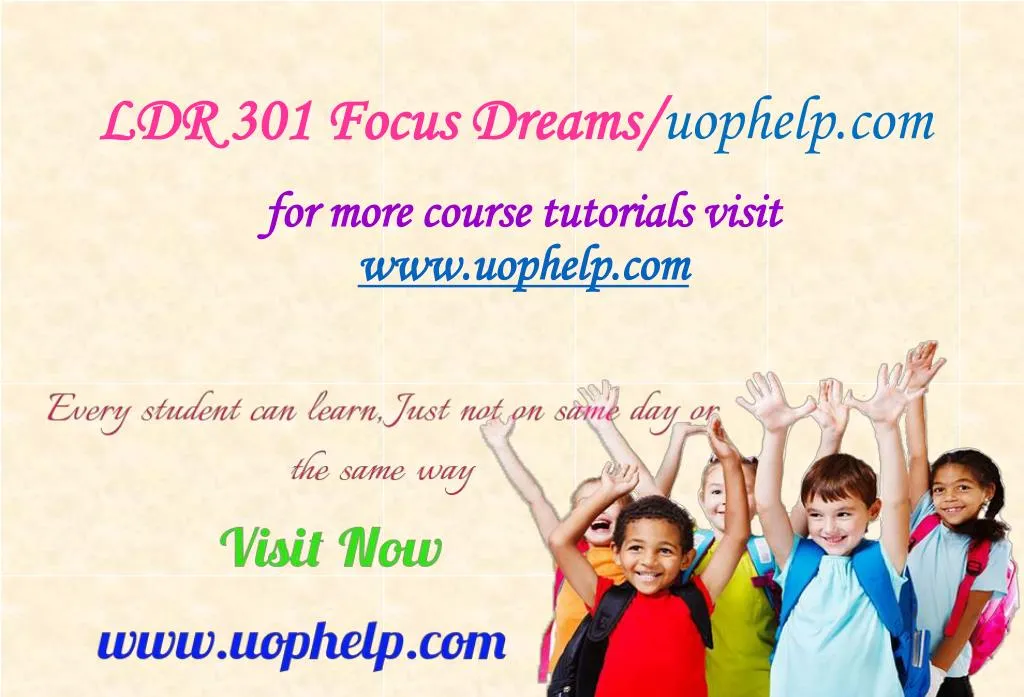 ldr 301 focus dreams uophelp com