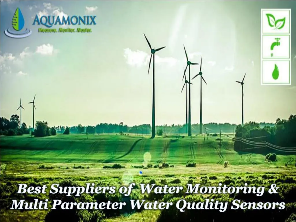 best suppliers of water monitoring multi parameter water quality sensors
