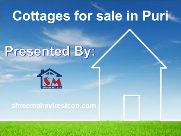 cottages for sale in puri