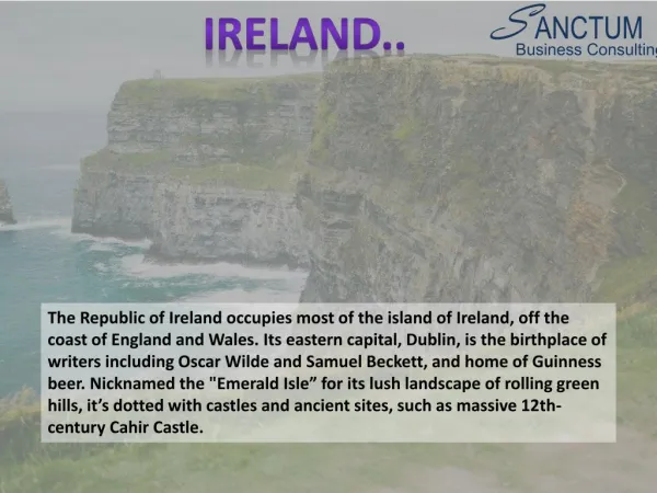Apply for Ireland Visa|Visit/Tourist