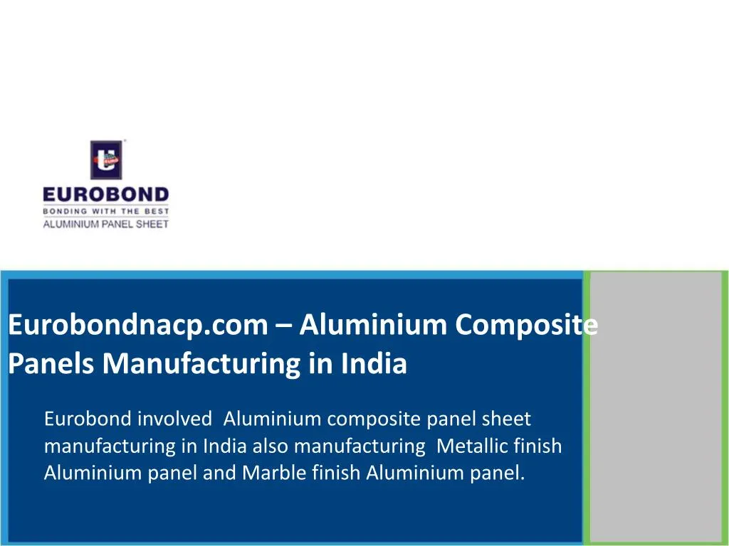 eurobondnacp com aluminium composite panels manufacturing in india