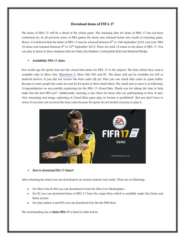 FIFA 17 Download APK