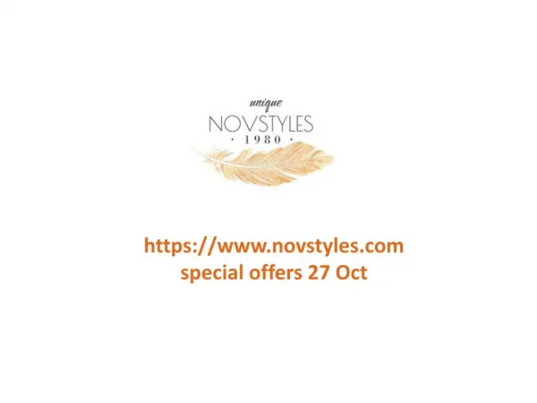 www.novstyles.com special offers 27 Oct