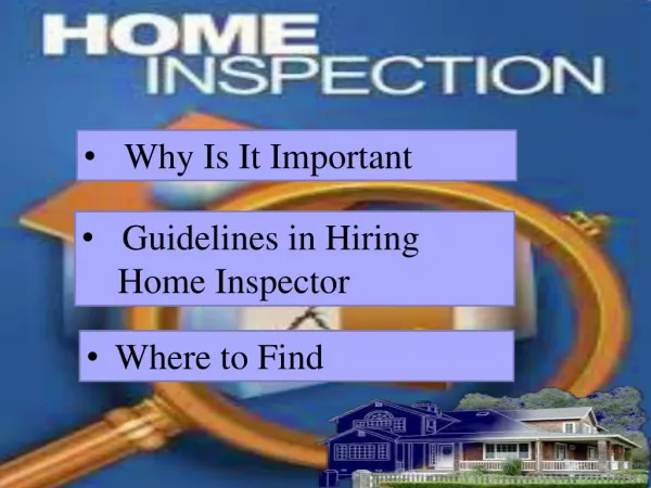 Utah Real Estate Home Inspection