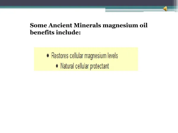 magnesium oil