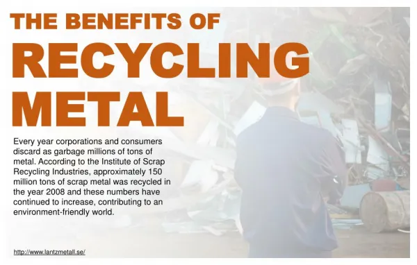 What Are The Benefits Of Recycling Scrap Metal Products