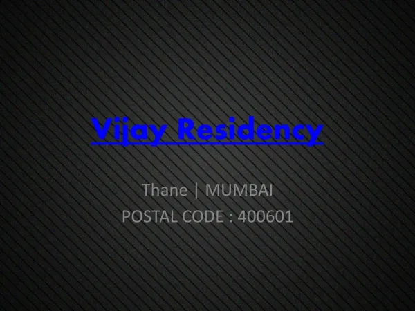 Vijay Residency Thane Mumbai