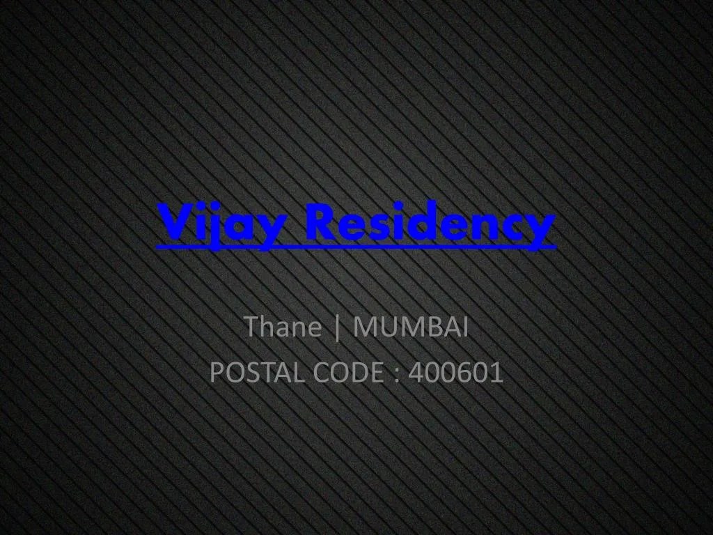 vijay residency