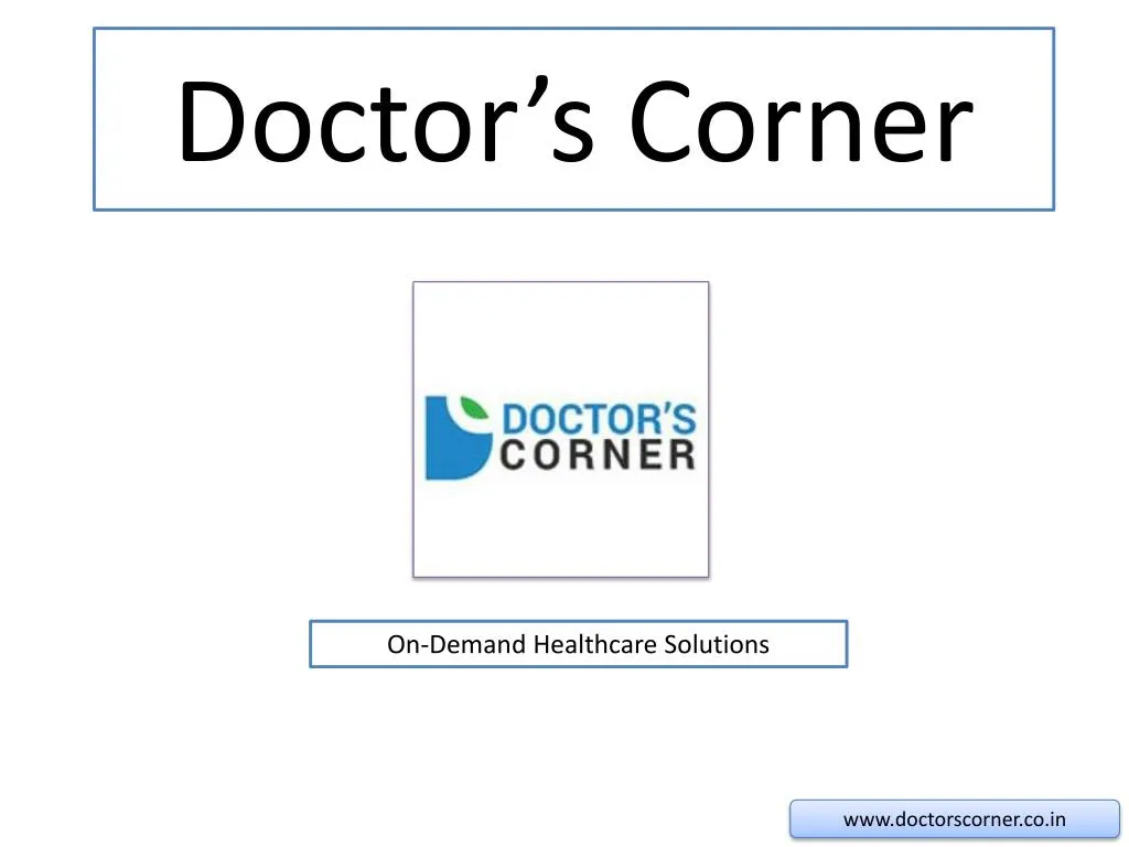 doctor s corner
