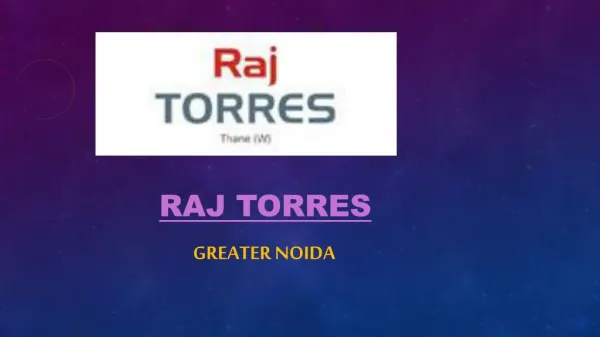 Raj Torres Thane | Raj Torres Rajesh Lifespace West Mumbai