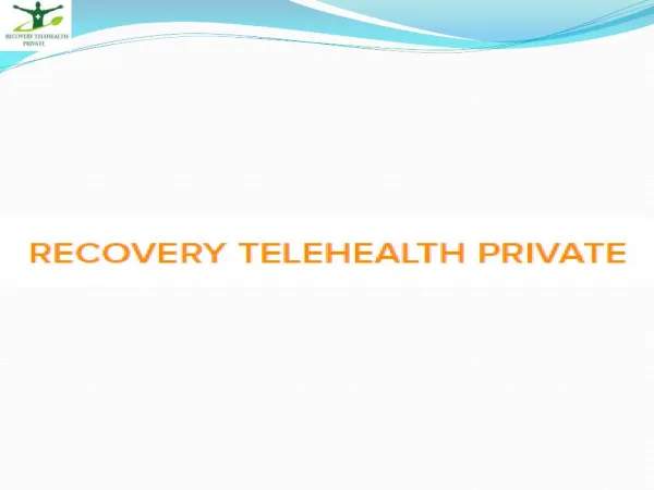 Recovery Telehealth Alcohol Addiction Treatment Service