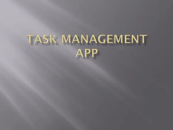 Manage Workload Effectively Using Task Management App Android