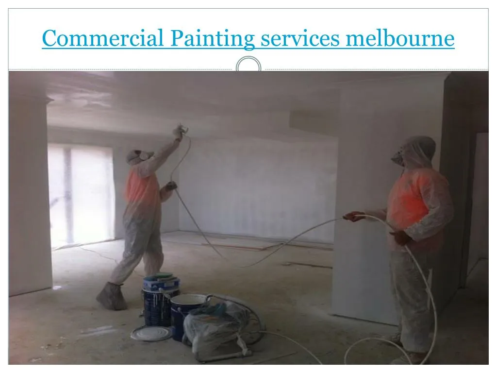 commercial painting services melbourne