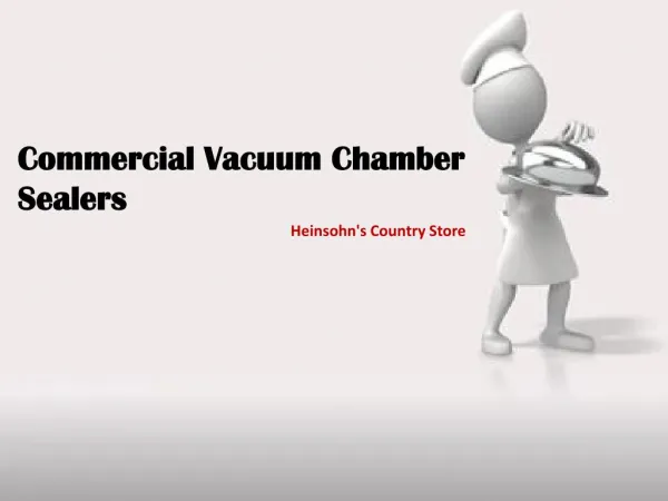 Vacuum Sealer | Heinsohn's Country Store