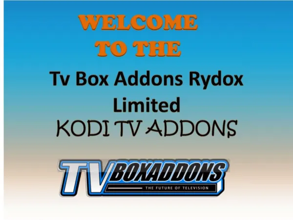 Kodi Tv Addons is Best Addons for Live Tv and Sports