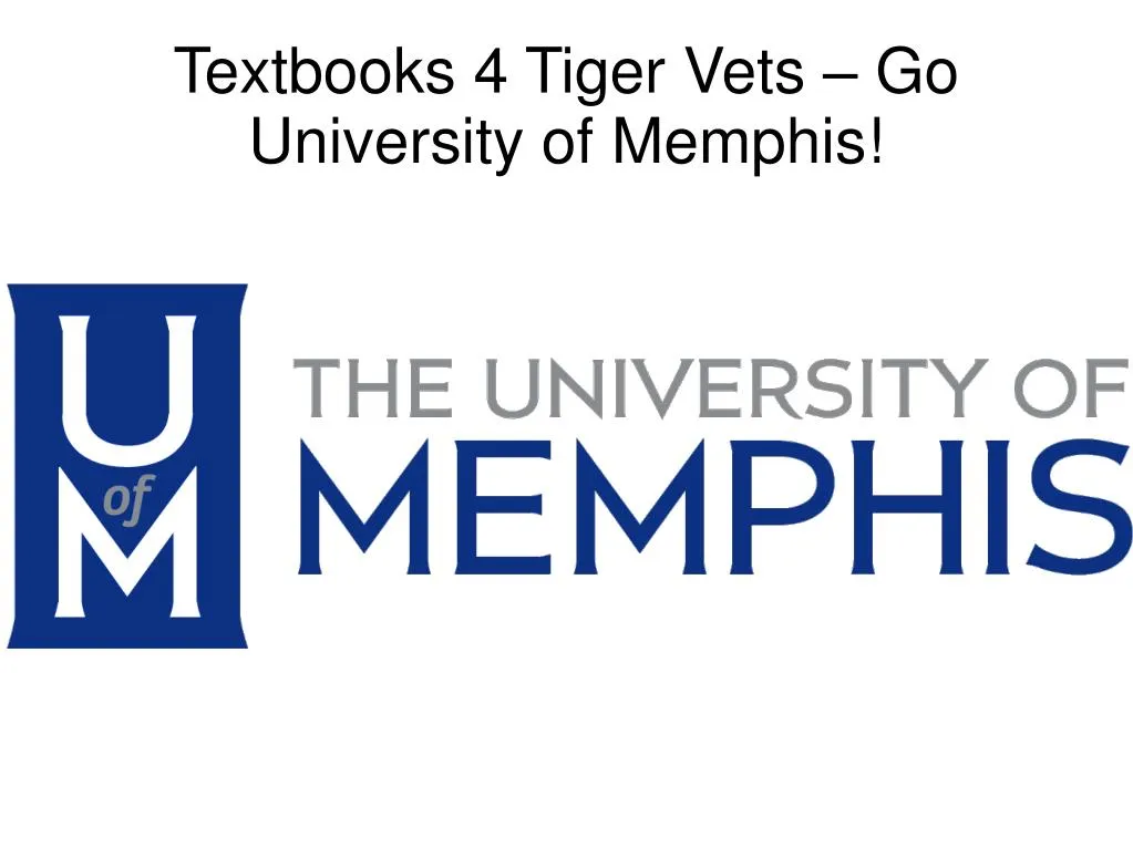 textbooks 4 tiger vets go university of memphis
