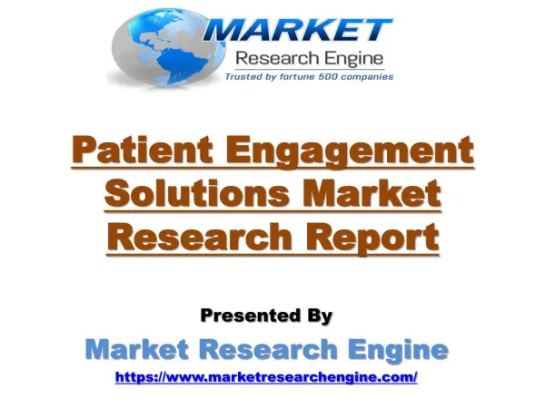 Patient Engagement Solutions Market will cross USD$16 Billion by 2020
