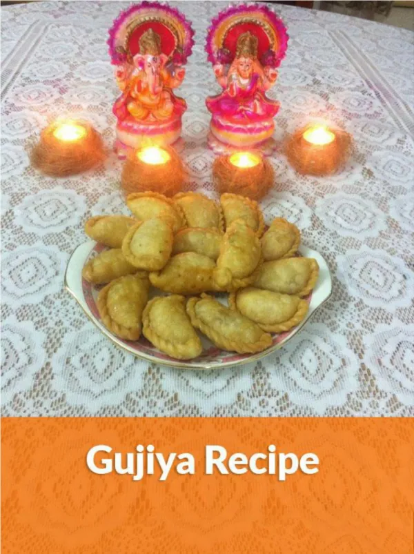 Easy Gujiya Recipe