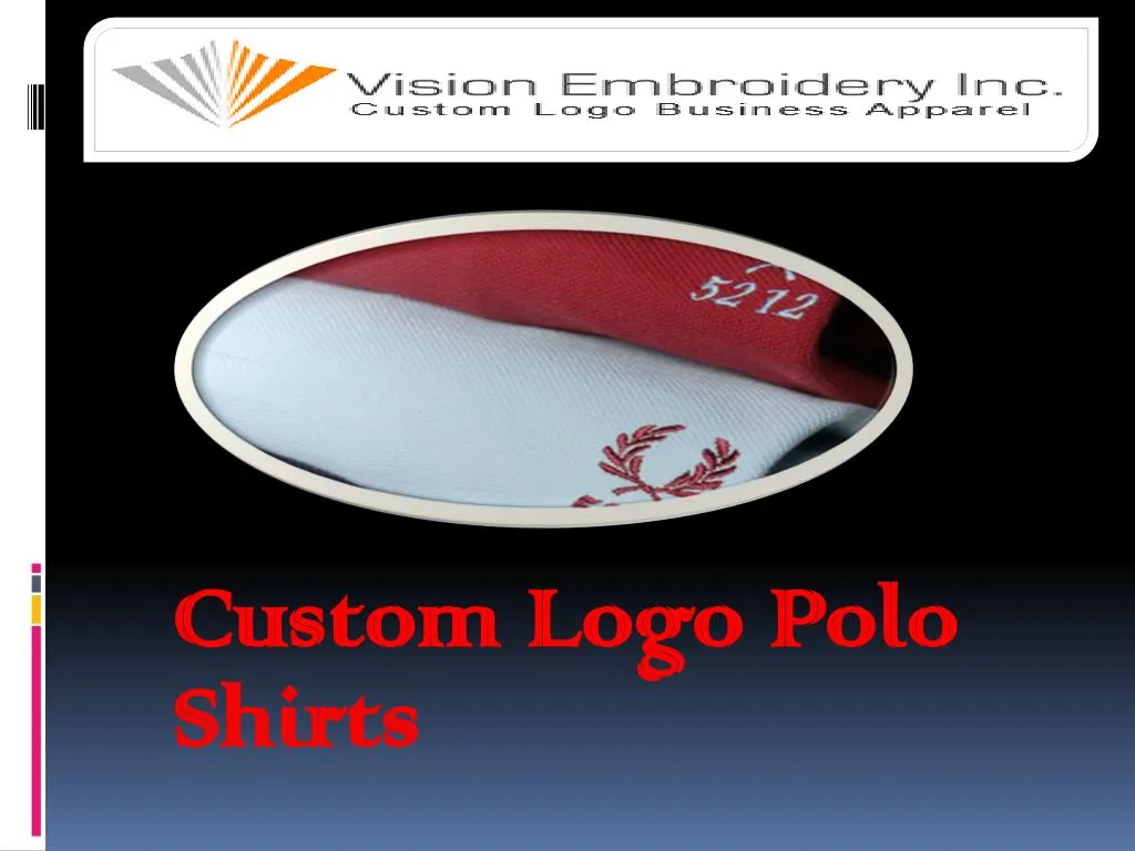 custom logo polo shirts