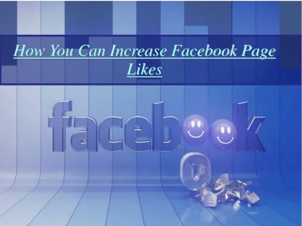 How You Can Increase Facebook Page Likes