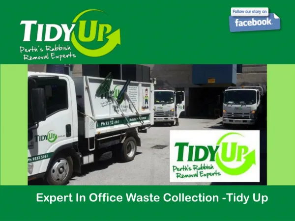 Expert In Office Waste Collection -Tidy Up