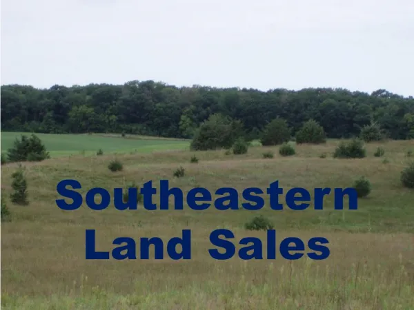 Get The Best And Large Southeastern Land Sales