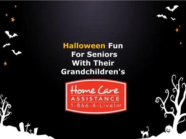 #HalloweenActivities for Seniors and GrandChildrens
