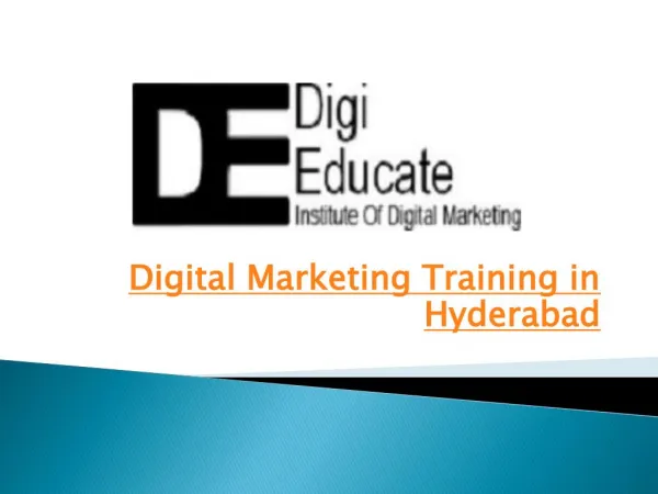 Digital Marketing Training in Hyderabad | Best Institute for Digital Marketing in Hyderabad
