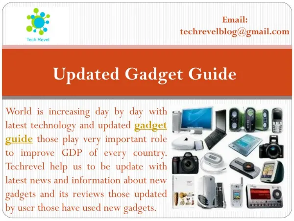 Ultimate Gadgets Guide and Tech Review 2016 at Tech Revel
