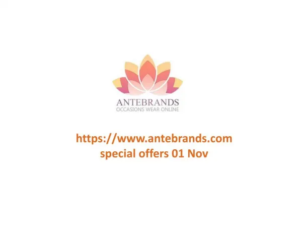 www.antebrands.com special offers 01 Nov