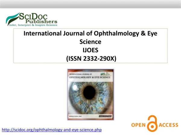 International Journal of Ophthalmology & Eye Science ISSN 2332-290X