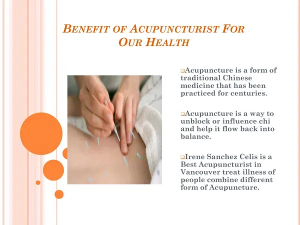 Meet Acupuncture in Vancouver for Better health