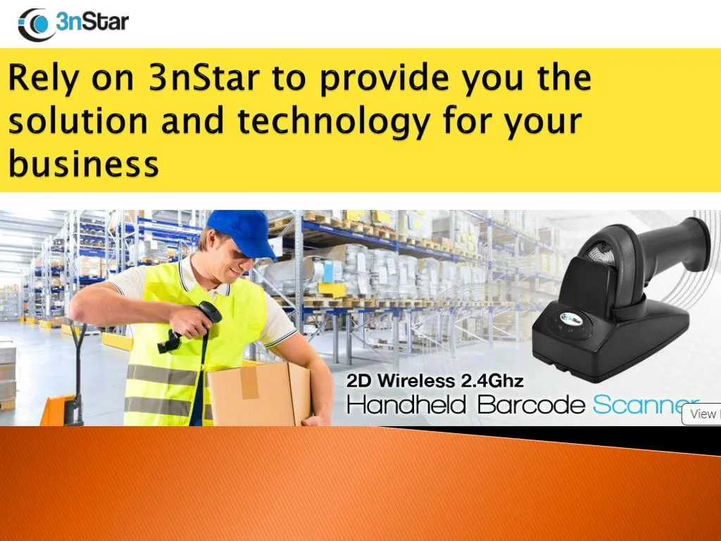 rely on 3nstar to provide you the solution and technology for your business