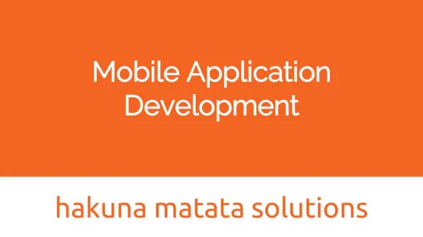 Mobile app developers in India