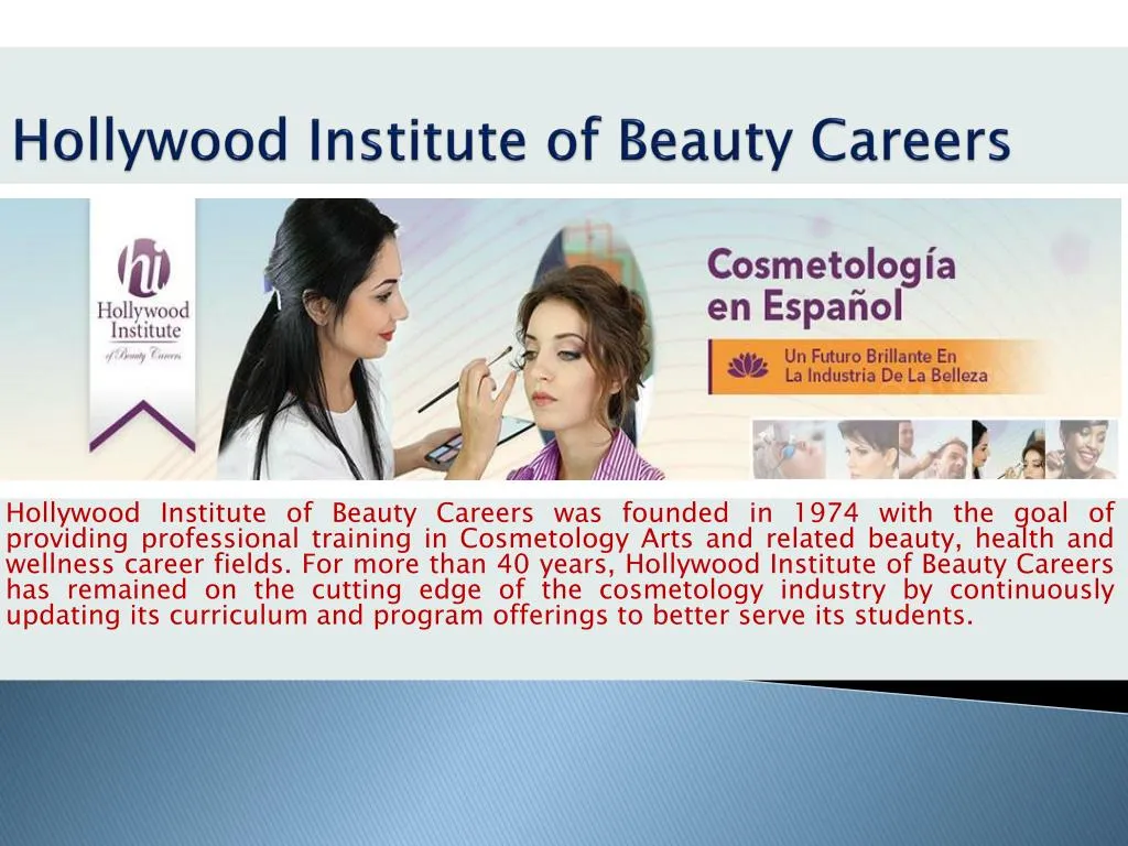 hollywood institute of beauty careers