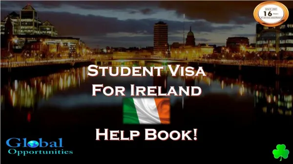 Study in Ireland|Ireland Overseas Education Consultants|Ireland Study Visa Consultants|Student Visa Consultants|Global O